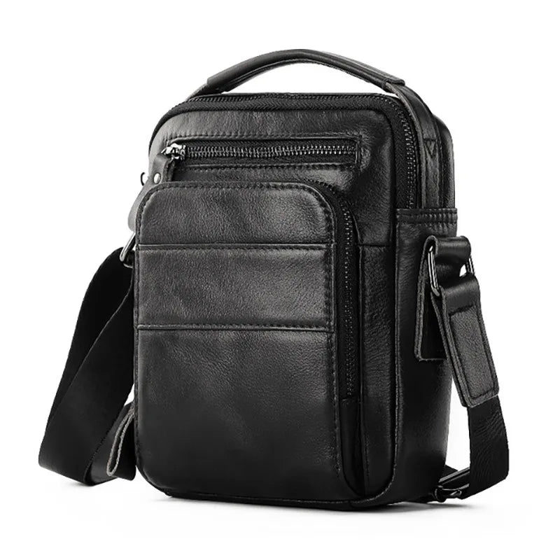 Bolsa de Ombro em Couro Genuino -  Genvie