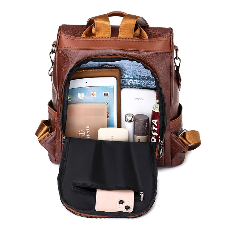 Mochila em Couro Genuino - Tavares