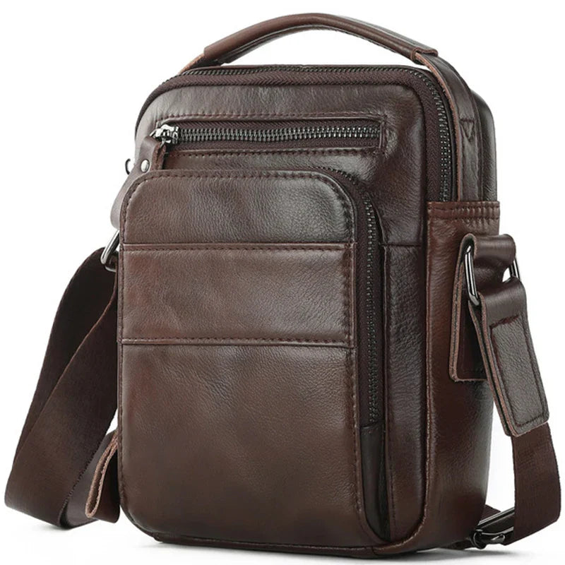 Bolsa de Ombro em Couro Genuino -  Genvie