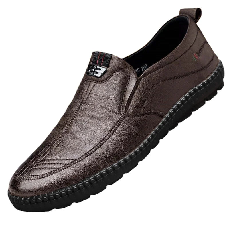 Mocassim em Couro Masculino