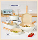 Conjunto de Panelas Antiaderentes - Nutralia