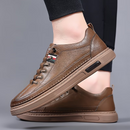 Tênis de Couro Italiano Masculino - Eleganza