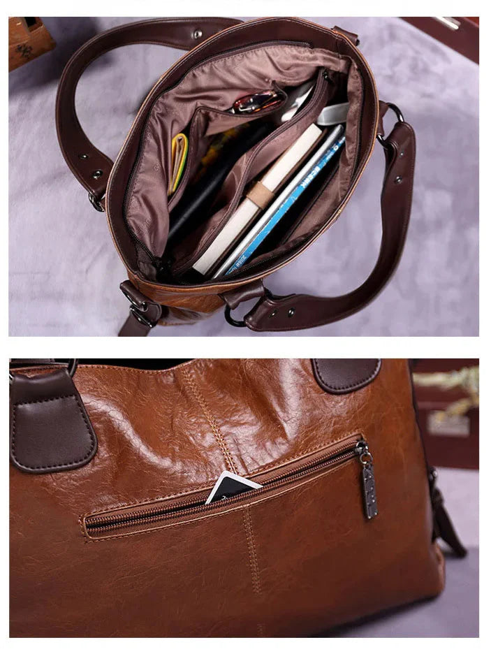 Bolsa Feminina em Couro Genuíno - Gabrielli