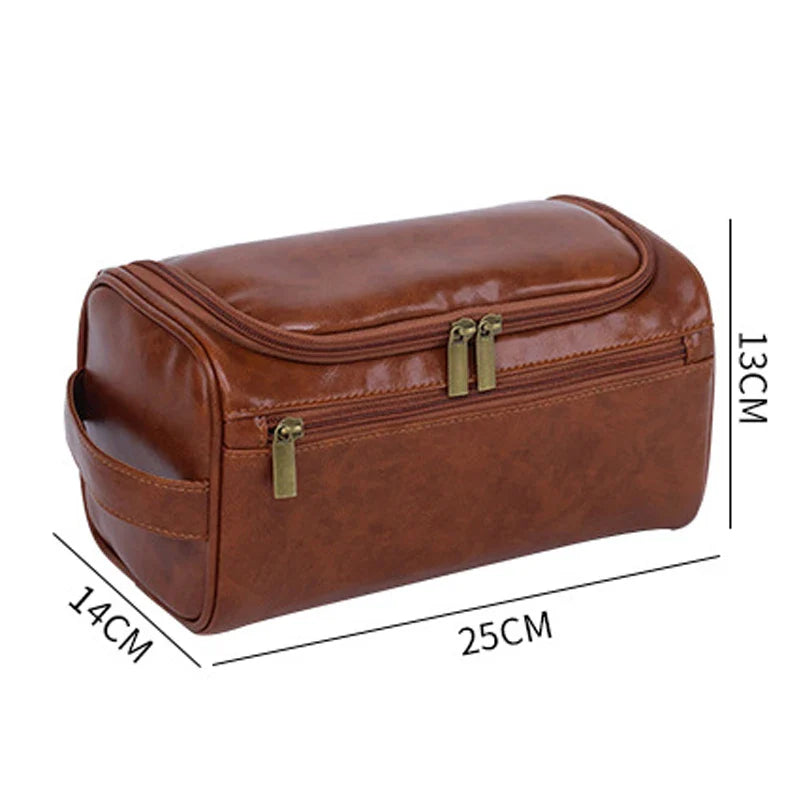 Bolsa Organizadora Necessaire em Couro Genuino - Ciber
