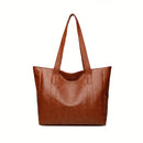 Bolsa Feminina Executiva Couro Vintage