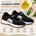 Tênis Casual Feminino Confortável Vellune + Palmilha de Brinde