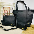 Kit 3 Bolsas de Couro Grande | Média | Pequena - Monalisa
