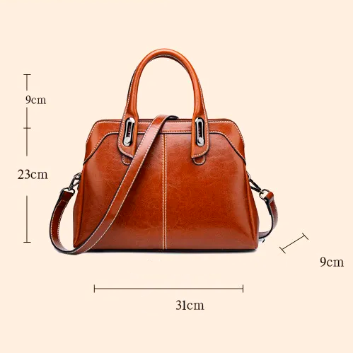 Bolsa Feminina em Couro Genuino - Ane