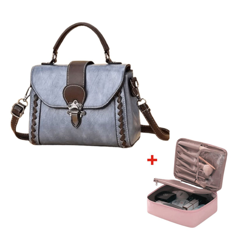 Bolsa de Couro Legítimo + Brinde - Luxy