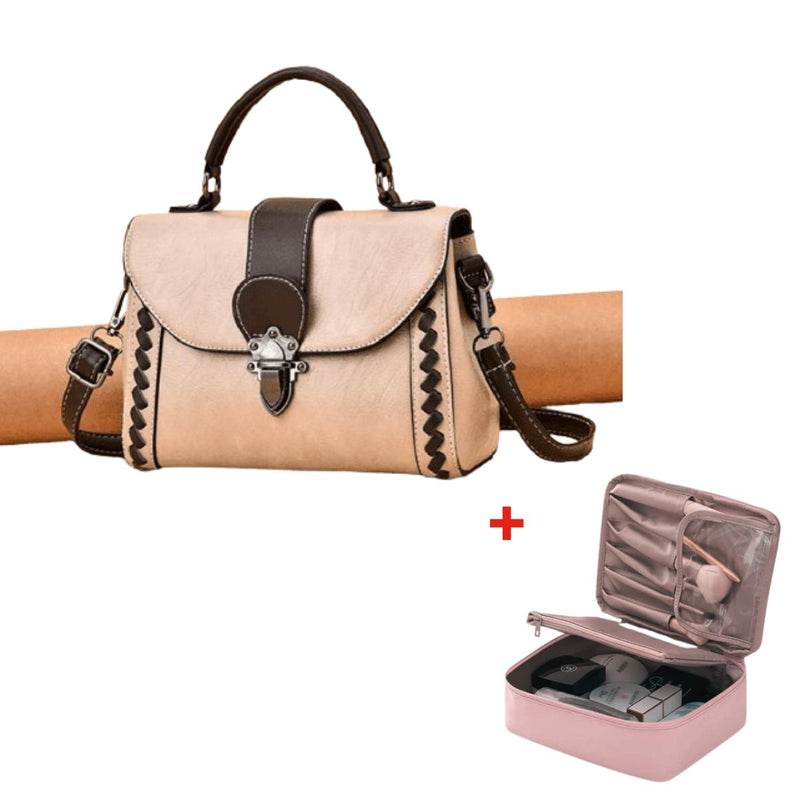 Bolsa de Couro Legítimo + Brinde - Luxy