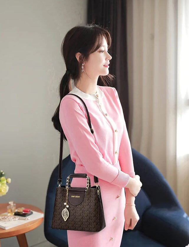 Bolsa Feminina em Couro Genuino - Saint