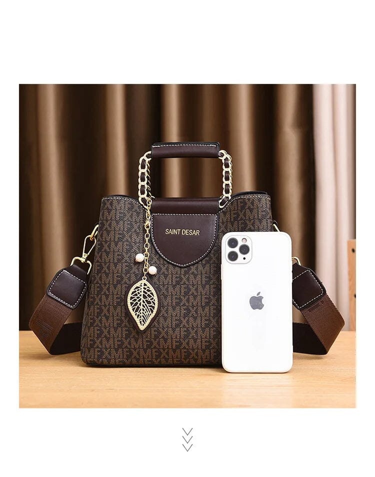 Bolsa Feminina em Couro Genuino - Saint