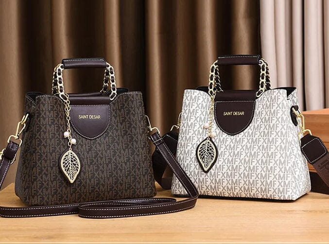 Bolsa Feminina em Couro Genuino - Saint