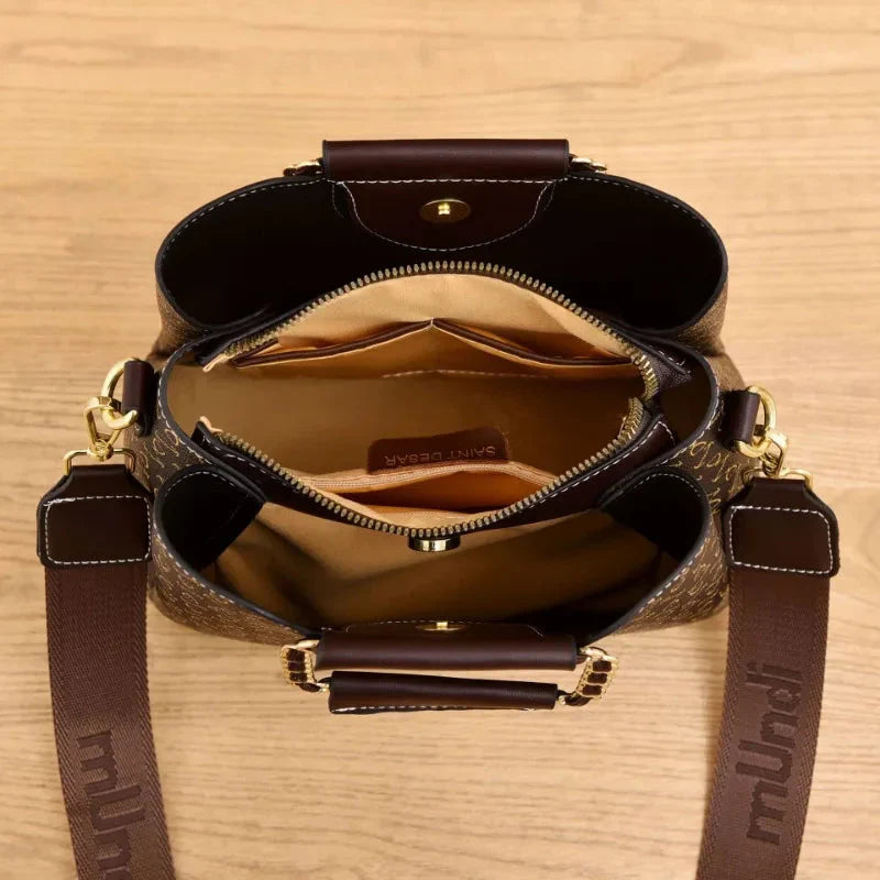 Bolsa Feminina em Couro Genuino - Saint