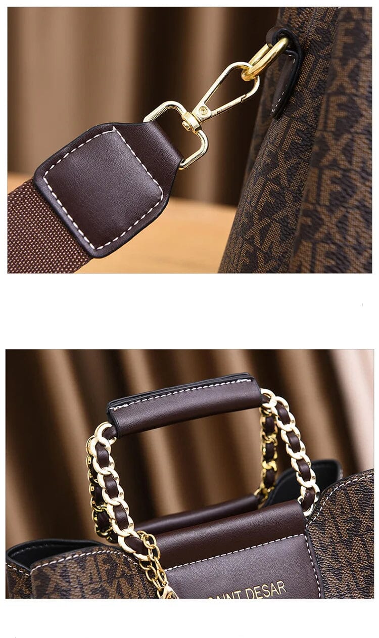 Bolsa Feminina em Couro Genuino - Saint