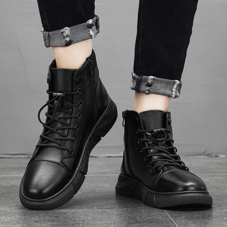 Bota de Couro Legítimo Masculino - Durazzo