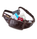 Bolsa Cintura De Couro Genuino - Arman