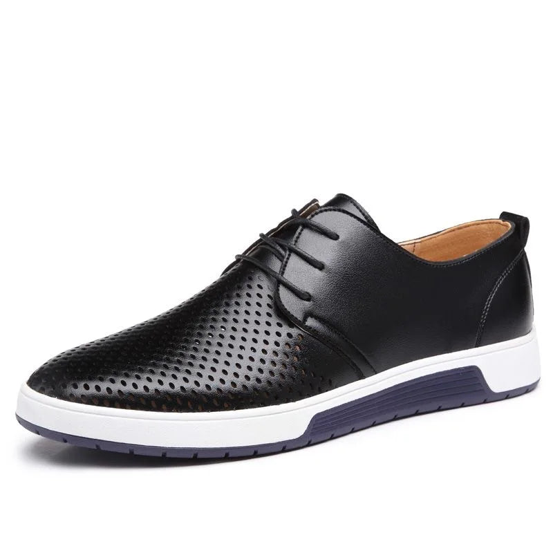 Sapato de Couro Casual Masculino - TrueWalk