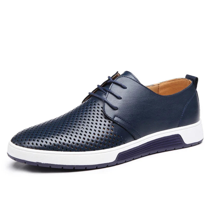 Sapato de Couro Casual Masculino - TrueWalk