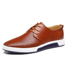 Sapato de Couro Casual Masculino - TrueWalk