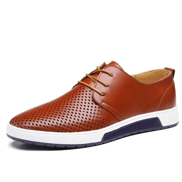 Sapato de Couro Casual Masculino - TrueWalk