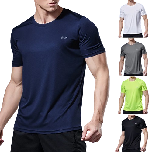 [SÓ HOJE] [COMPRE 3 LEVE 5 + BRINDE] Camisetas Esportivas Masculina - Rundow