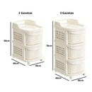 Kit 4 Carrinhos Organizador - Roll Home