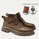 Bota de Couro Premium Masculina - Comux