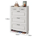 Sapateira Compacta Branca - Safira