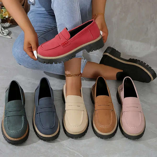 Mocassim Plataforma Antiderrapante Feminino - Bella