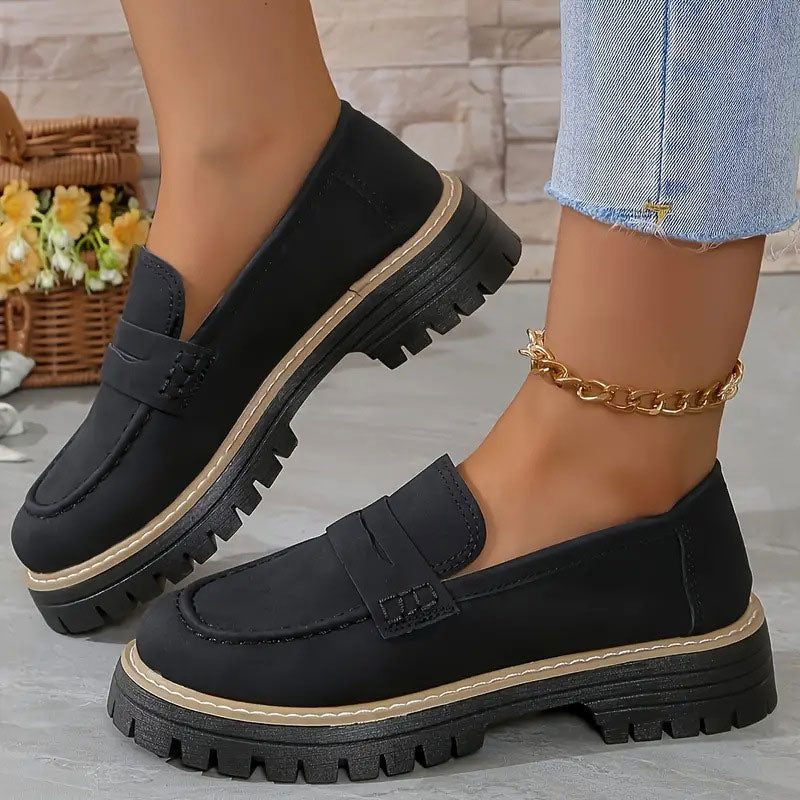 Mocassim Plataforma Antiderrapante Feminino - Bella
