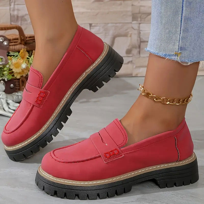 Mocassim Plataforma Antiderrapante Feminino - Bella