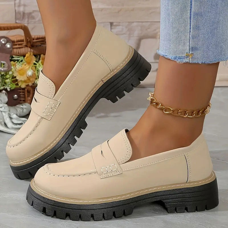 Mocassim Plataforma Antiderrapante Feminino - Bella