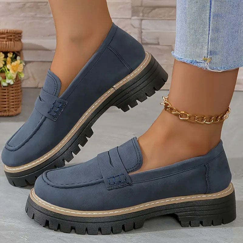 Mocassim Plataforma Antiderrapante Feminino - Bella