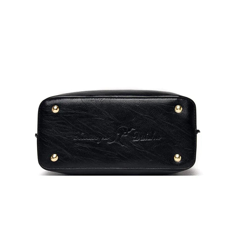 Bolsa Feminina de Couro Genuíno Elite
