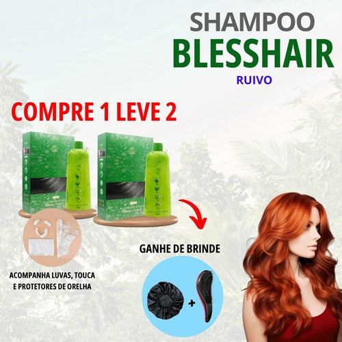 Kit com 2 Shampoo 500ml - Bless Hair